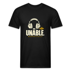 UNABLE. Respectfully. Aviation T-Shirt - black